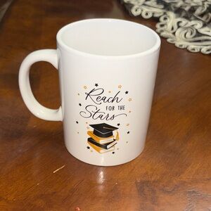 Royal Norfolk White Mug with Motivational Graphic